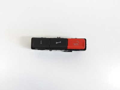 Spínače tlačítka pro SOS telefon Škoda, Volkswagen 5GM035624 ČERNÉ