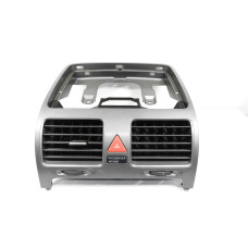 Průduchy ventilace středové stříbrné Volkswagen Golf V 5 1K 1K0819743B 1K0819728J 1K0815735G