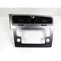 Rámeček rádia a průduchy ventilace středové Volkswagen Golf VII 7 5G 5G1815736C 5G1819743D 5G1819728 AE/AF STAV 