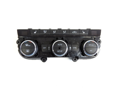 Ovládání ventilace, panel automatické klimatizace, climatronic, výhřev sedadel Seat Leon 5F 5F0907044E