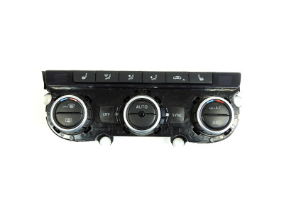 Ovládání ventilace, panel automatické klimatizace, climatronic s výhřevem sedadel Volkswagen 3AA907044BB