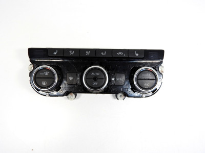 Ovládání ventilace, panel automatické klimatizace, climatronic s výhřevem sedadel Volkswagen 3AA907044BT