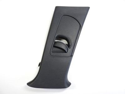 Kryt sloupku a bezpečnostního pásu Škoda Octavia II 2 1Z 1Z0867294B 1Z0867286L černý