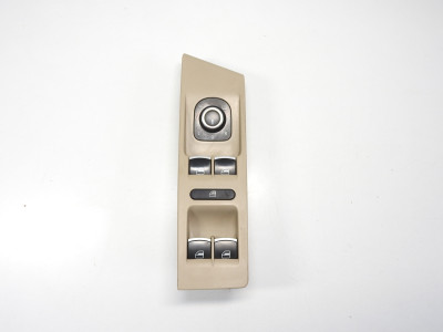 Ovládání spínač pro elektrické ovládání oken s rámečkem, béžový Volkswagen Passat B7 3AB857857A 5K0959565