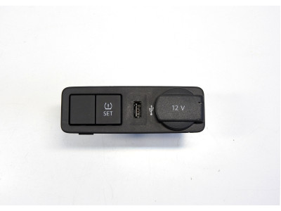 Spínač tlačítko systému TPMS, USB vstup, zásuvka Škoda Citigo 1S 1ST953508D
