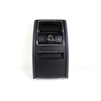 Panel do loketní opěrky, displej, ovládání vyhřívání sedadel, zásuvka, přihrádka Škoda Superb II 2 3T 3T0919201 