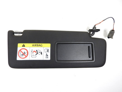 Stínítko spolujezdce – sluneční clona pro osvětlení 5F0857552CL ČERNÁ