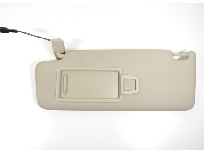 Stínítko řidiče – sluneční clona pro osvětlení Škoda, Volkswagen 5G0857551AJ BÉŽOVÁ