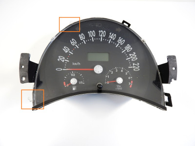 Panel sdružených přístrojů – budíky Volkswagen New Beetle 1C 1C0920820C stav