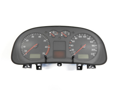 Panel sdružených přístrojů – budíky Volkswagen Golf IV 4 1J 1J0920826 Motometer