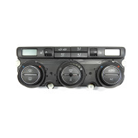 Ovládání ventilace, panel automatické klimatizace, climatronic, vyhřívání sedadel, Volkswagen Passat B6 3C0907044DN