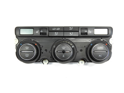 Ovládání ventilace, panel automatické klimatizace, climatronic, vyhřívání sedadel, Volkswagen Passat B6 3C0907044DN