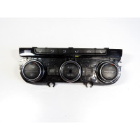 Ovládání ventilace, panel automatické klimatizace, climatronic Volkswagen 5G0907044BG stav - prasklé 