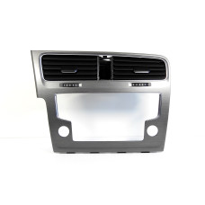 Rámeček rádia a průduchy ventilace středové Volkswagen Golf VII 7 5G 5G1815736C 5G1819728AC/AD 5G1819743S 5G1815735C