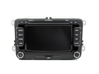 Autorádio Columbus Škoda 3T0035680A s kódem
