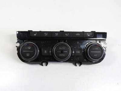 Ovládání ventilace, panel automatické klimatizace, climatronic, vyhřívání sedadel Volkswagen 5G0907044BQ