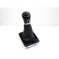 Hlavice řadící páky s manžetou, kůže, Volkswagen Passat B7 3AA711113F