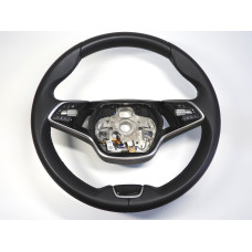Volant multifunkční dvouramenný, kůže, Škoda 5E3419093DB