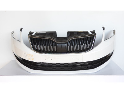 Nárazník přední KOMPLET (maska, mřížky, mlhová světla, výztuha) Škoda Octavia III 3 facelift 5E 5E0807221N