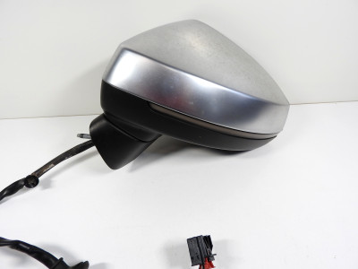 Zpětné zrcátko, se sklem, levé 10 PIN Audi A3 8V