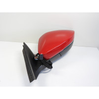 Zpětné zrcátko, levé, se sklem, elektricky ovládané, vyhřívané, s blikačem, s automatickým stmíváním (elektrochromatické) Škoda Superb III 3 3V 15+2 pin