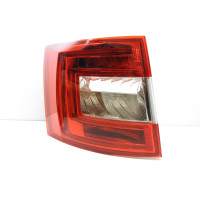 Světlo levé zadní včetně nosiče žárovek, s LED svícením, originální nové Škoda Octavia III 3 5E combi 5E9945111A 5E9945095A